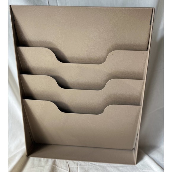 Vintage Retro office "Buddy Products"  Wall File Hanger Great Condition - Picture 3 of 10